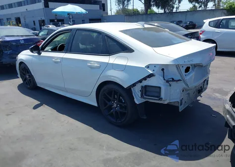 2024 Honda Civic Sport из США, поврежденный, VIN 2HGFE2F50RH518677